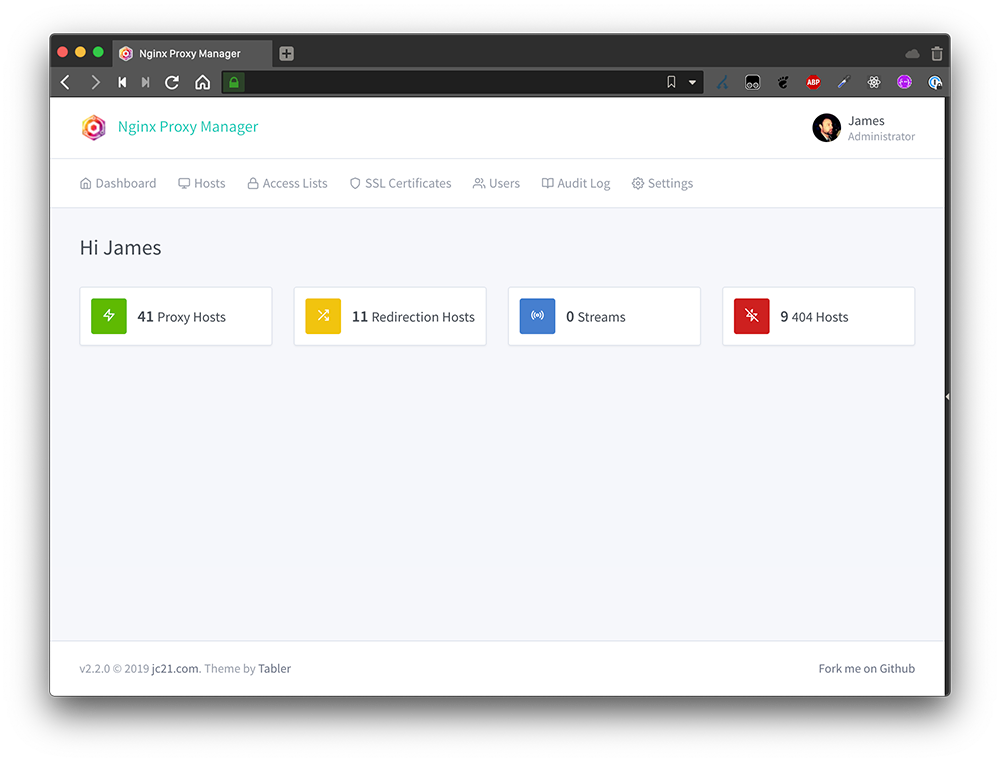 /ThatGuyJack/nginx-proxy-manager/raw/commit/ff4a6e32dbf623ff10dcad0332011038237e0eb7/docs/.vuepress/public/screenshots/dashboard.png